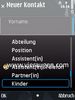 Nokia N86 8MP Kontaktdetails